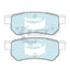 Rear Disc rotors and Bendix Brake Pad set for Honda Jazz GE 1.3 1.5 08 -14 Disc Brake Kit