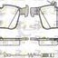 Rear Disc Rotors And Brake Pads For C300 W205 2.0L 06/2017-03/2018 300Mm Kit