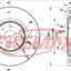 Rear Disc Rotors And Brake Pads For Fiat Bravo 2.0L 1997-2001 Kit