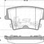 Rear Disc Rotors And Brake Pads Set For Chrysler 300C 3.0 3.5 5.7 Lx Le 04-12 Kit