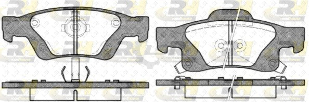 Rear Disc Rotors + Brake Pads For Jeep Grand Cherokee Wk 3.0 3.6 5.7 13-16 330Mm Kit