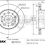 Rear Disc Rotors for Fiat Ducato 2.3 3.0 2007-2016 300mm Brake Disc Rotors