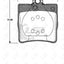 Rear European Brake Pad And Disc Rotor Set For Mb E240 W210 00-02 Kit
