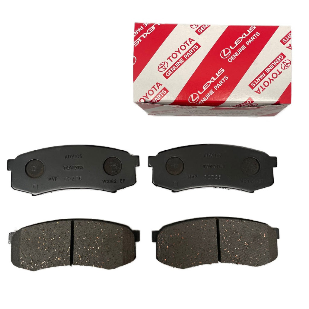 Rear Genuine Toyota Brake Pads + Hp Disc Rotors Set For Fj Cruiser Gsj15R Kit