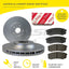 Rear Genuine Toyota Brake Pads + Hp Disc Rotors Set For Fj Cruiser Gsj15R Kit