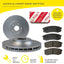 Rear Genuine Toyota Brake Pads + Hp Disc Rotors Set For Fj Cruiser Gsj15R Kit