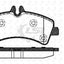 Rear Heavy Duty Brake Pad And Disc Rotor For Vw Crafter 2E 5T 2007-2018 Vented Kit