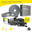 Rear Heavy Duty Brake Pads And Disc Rotors Set For Ford Fairlane Ba 2002-05 Kit