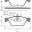 Remsa Brake Pads Fr Alfa Romeo