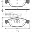 Remsa Brake Pads Fr Alfa Romeo