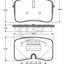 Remsa Brake Pads Fr Audi