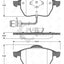 Remsa Brake Pads Fr Audi/ Vw/ Volvo
