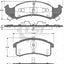 Remsa Brake Pads Fr Buick/ Cadillac/ Chevrolet