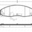 Remsa Brake Pads Fr Cadillac