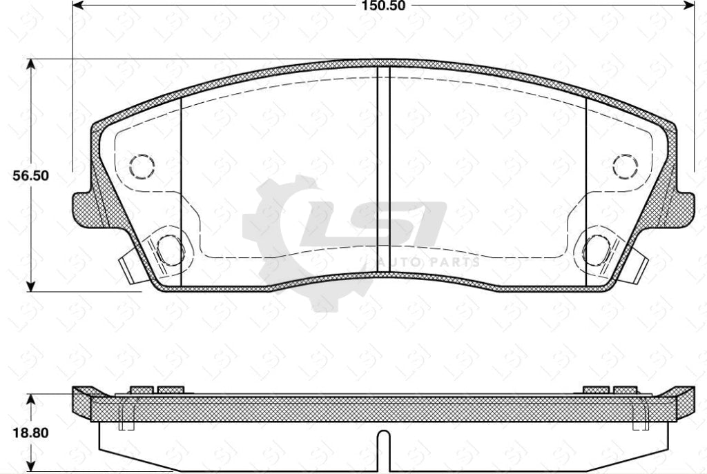 Remsa Brake Pads Fr Chrysler