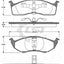 Remsa Brake Pads Fr Chrysler/ Dodge
