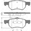 Remsa Brake Pads Fr Chrysler/ Dodge