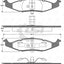 Remsa Brake Pads Fr Chrysler/ Dodge/ Saab