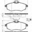 Remsa Brake Pads Fr Citroen