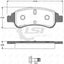 Remsa Brake Pads Fr Citroen/ Peugeot