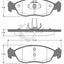 Remsa Brake Pads Fr Citroen/ Peugeot