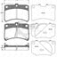 Remsa Brake Pads Fr Daihatsu