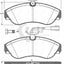 Remsa Brake Pads Fr Fiat