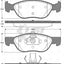 Remsa Brake Pads Fr Fiat