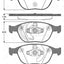 Remsa Brake Pads Fr Ford