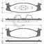Remsa Brake Pads Fr Ford