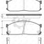 Remsa Brake Pads Fr Ford/ Kia