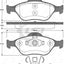 Remsa Brake Pads Fr Ford/ Mazda