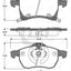Remsa Brake Pads Fr Holden