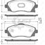Remsa Brake Pads Fr Holden