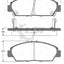 Remsa Brake Pads Fr Honda