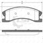 Remsa Brake Pads Fr Jeep