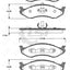Remsa Brake Pads Fr Jeep/ Kia