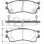 Remsa Brake Pads Fr Kia