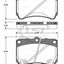 Remsa Brake Pads Fr Kia