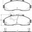 Remsa Brake Pads Fr Kia