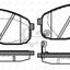 Remsa Brake Pads Fr Kia