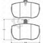 Remsa Brake Pads Fr Landrover