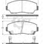 Remsa Brake Pads Fr Mazda