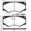 Remsa Brake Pads Fr Mercedes Benz