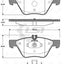 Remsa Brake Pads Fr Mercedes Benz