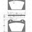 Remsa Brake Pads Fr Mg