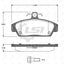 Remsa Brake Pads Fr Mg
