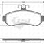 Remsa Brake Pads Fr Mitsubishi