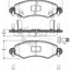 Remsa Brake Pads Fr Opel/ Suzuki