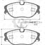 Remsa Brake Pads Fr Peugeot